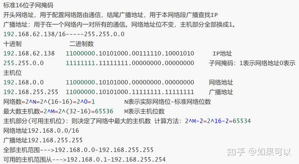 主机号子网数