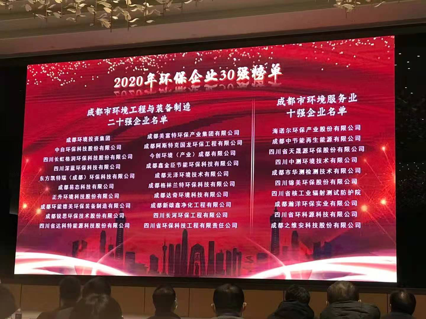 成都环保备案企业名单