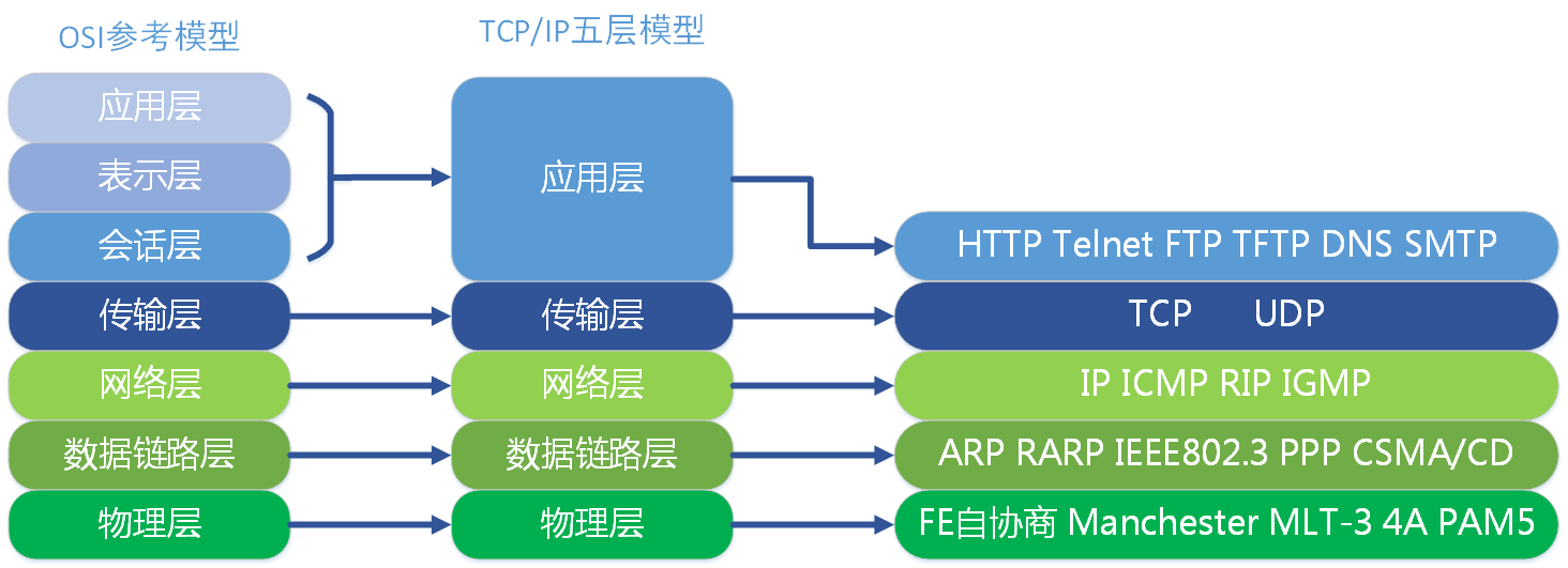 主机层数据层网络层